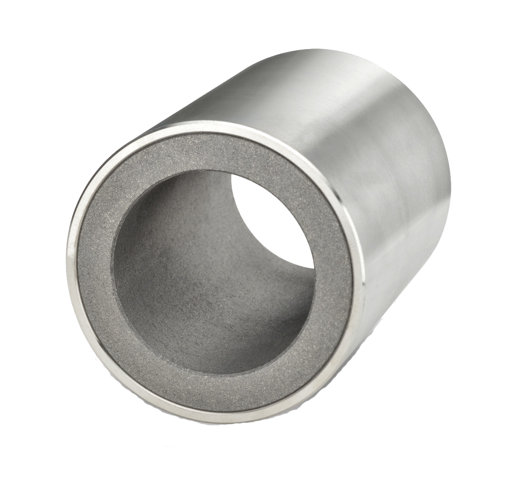 Pump with self lubricating GRAPHALLOY throat bushings